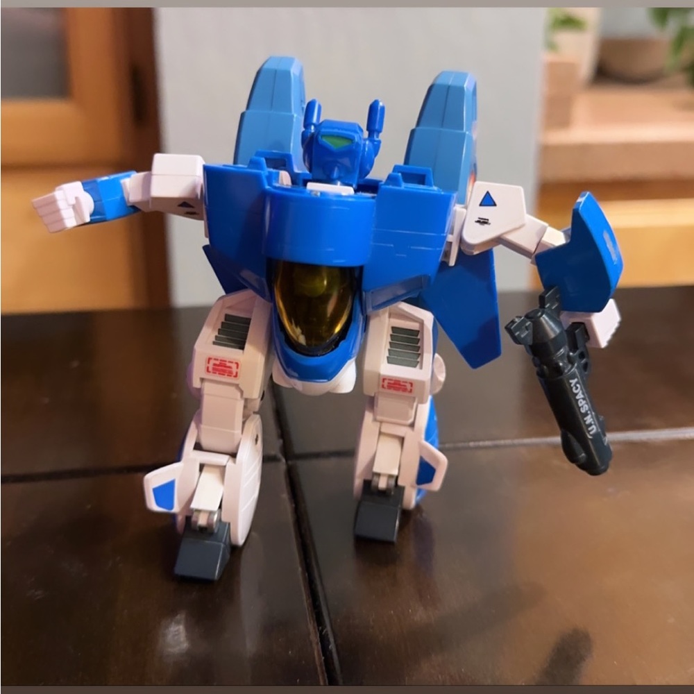 ROBOTECH 1984 Bandai Macross VF-1J SD Joke Machine Veritech Max Sterling Japan